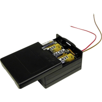 MPD BK 6049 Batterijbox Aantal cellen: 8 AA (penlite) Kabel (l x b x h) 71.8 X 65.28 X 37.08 Mm