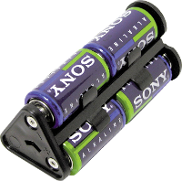MPD BU1 M 402 Batterijhouder 6 C (baby) Contactpolen (l x b x h) 112 x 53 x 48 mm
