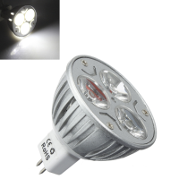 Mr16 3w 300lm Pure White Energy Saving Led Spot Light Bulb 12v