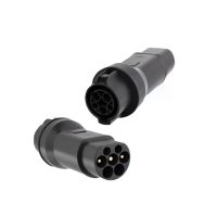 MRS EVSE EV Opladeradapter Type 2 naar Type 1/Tesla/GBT Converter 32A IP65 Elektrische Voertuig Opladen Connector Voor E