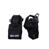 MSC 20D Nylon Carry Case Portable Intercom Pouch For Walkie Talkie BaoFeng UV 5R Mototrola Radio