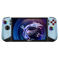 MSI Claw 8 AI+ A2VM Glacier Blue Edition handheld game console