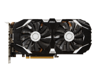 MSI Gaming Videokaart Nvidia GeForce GTX1060 6GT OverclockÃ©e 6 GB GDDR5 RAM PCIe x16 HDMI, DisplayPort, DVI