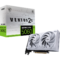 MSI GeForce RTX 5060 8G VENTUS 2X OC WHITE grafische kaart
