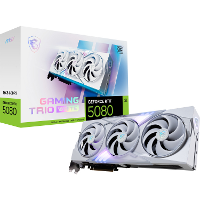 MSI GeForce RTX 5080 16G GAMING TRIO OC WHITE grafische kaart
