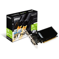 MSI GT 710 2GD3H LP grafische kaart