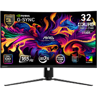 MSI MAG 321CUP QD OLED 31.5'' Curved 4K UHD gaming monitor