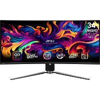 MSI MPG 341CQPX QD OLED 34.18'' Curved gaming monitor