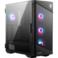 MSI MPG VELOX 100R 2x USB A 3.2 (5 Gbit/s), USB C 3.2 (10 Gbit/s), 2x Audio, Window kit