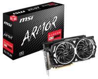 MSI Gaming Videokaart AMD Radeon RX 590 Armor OverclockÃ©e 8 GB GDDR5 RAM PCIe x16 HDMI, DVI, DisplayPort