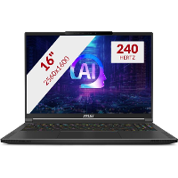MSI Stealth A16 AI+ A3HWFG 002NL 16'' Copilotplus gaming laptop