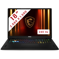 MSI Vector A18 HX A9WHG 017NL 18'' gaming laptop