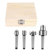 MT1 MT2 Houtdraaibank Aandrijving Spur Cup Set Hoge Precisie 0,005 mm Nauwkeurigheid 45 Staal Constructie Inclusief Spur