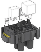 MTA Automotive Fuse/Relay Hol Maxi Micro Relay WP Zekerings  en relaishouder Platte zekering mini 1 stuk(s)
