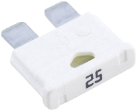 MTA Automotive MTA 340032 Standaard platte zekering 25 A Wit 1 stuk(s)