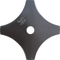 20Cm Mes 4 Snijbladen 2,54cm