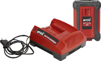 MTD Products 196 668 600 Accu en acculader voor gereedschap 40 V 2 Ah Li ion