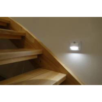 Müller Licht 27700024 Grada Sensor Kleine mobiele lamp met bewegingsmelder LED Wit