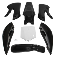 Mudguard Plastics Fairing Kit For Kawasaki Klx 110 Kx65 110cc Pit Dirt Bike Drz110