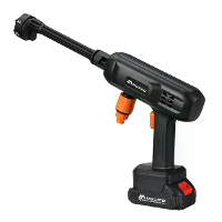 60 Bar/870 psi 500W 6 in 1 Hogedruk Autowasserette Reinigingsmachine 21V/0.5A 15000 mAh Li ion Batterij