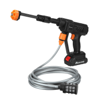 MUDIRO Draadloze Hogedrukreiniger 52bar/754psi 400W Auto Spuitreiniger Wasautomaat 6 In 1 Watersproeier EW S02 21V/0.5A