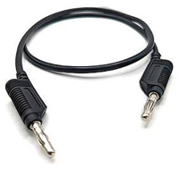 Mueller Electric 22.170 1M 0 Meetsnoer Bananenstekker 4 mm Bananenstekker 4 mm 1 m Zwart 1 stuk(s)