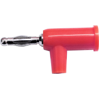 Mueller Electric BU P1825 2 Banaanstekker Stekker Rood 1 stuk(s)