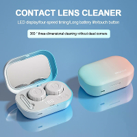 Mugle Mini Ultrasonische Elektrische Cleaner met Digitale Display 4 Versnellingen Tijdinstelling Automatische Intelligen