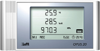 Lufft 8120.11 Multi datalogger Te meten grootheid: Temperatuur, Luchtdruk, Vochtigheid  20 tot 50 Â°C 10 tot 95 % Hrel 300   1300 hPa