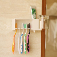 Multi Function Bathroom Toothbrush Gargle Toothpaste Holder