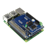 Multi Function Sensor Expansion Board + Ad / Da Shield Module For Raspberry Pi B+ And Arduino