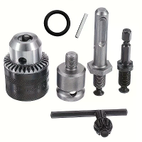 Multi Functionele Boorkopadapter Set 7 stuks 1/16 tot 1/2 Inch SDS Plus Hex Shank Snelle Veranderaar voor Slagboorhamer