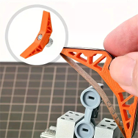 Multi hoek Handheld Schuurtool Plastic Handmatige Schuurmachine voor Modelbouw Houtbewerking Onderdelen Afwerking Lichtg