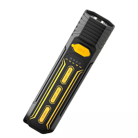 Multi Light Source 250LM Draagbare LED Zaklamp met Zijlicht USB Oplaadbare Sterk Licht Buiten Draagbare LED Fakkel Onder