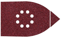 Wolfcraft 1790000 Multi schuurpapier Met klittenband, Geperforeerd Korrelgrootte (num) 40 (l x b) 142 mm x 107 mm 6 stuk(s)