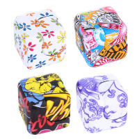 Multi Shape Dice Stress Relief Anxiety Attention Fidget Toys Children Adults Developmental Cube Gift