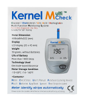 MultiCheck Plus Glucose, Cholesterol & HB meter