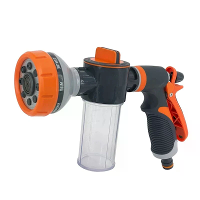 Multifunctioneel draagbaar auto hoogdrukpistool voor water, schuimend pistool om te wassen voor auto's en tuinen