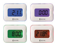 Multifunctionele alarmklok met touch sensor
