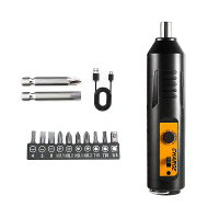 Multifunctionele Elektrische Schroevendraaier USB Opladen 3.6V Lithium Accu Hoge Koppel Magnetische Bit Draagbaar Compac