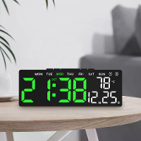 Multifunctionele Klok Elektronische Klok Eenvoudige LED Digitale Klok USB Uitgang Bedside Alarmklok met 3 niveau Verstel