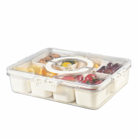 Multifunctionele Seal Box voor het opbergen van kruidenopsaling Mandje voor het organiseren van mandjes met verdeeld ser