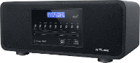 Muse M785DAB DAB+ Tafelradio AUX, Bluetooth, CD, DAB+, NFC, USB Accu laadfunctie Zwart