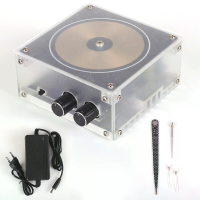 Music Tesla coil aanraakbare lichtflitsen Bluetooth luidspreker 0 10 cm boog AC 110 240V 120W boog muziekdoos