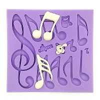 Musical Notes Fondant Cake Mold Silicone Mould Cake Decorating Tool