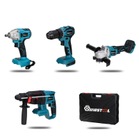 MUSTOOL 1 set 800N.M elektrische sleutel Hammer Boormachine haakse slijper met/zonder batterij