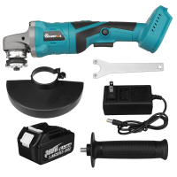 MUSTOOL 125MM Rubber + ABS + Staal 388VF 1600W Borstelloze elektrische polijstmachine met 3 snelheden