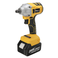 MUSTOOL 800 N.M 1/2 388VF 6000mAh Elektrische Sleutel zonder/Kollektormotor voor Houtbewerking met/zonder Batterij