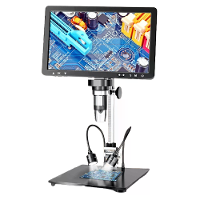 Mustool DM13 10,1 inch digitale microscoop 1500X 1080P video 20M fotoresolutie 8 LED lampen verstelbaar scherm Type C co