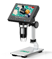 Mustool DM4 4.3In 8MP Hoge Resolutie 720P Microscoop met LED verlichting Vergroting 500/1000x Handmatige Focus voor Prec